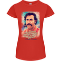 Pablo Escobar Quote Womens Petite Cut T-Shirt Red