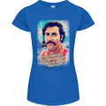 Pablo Escobar Quote Womens Petite Cut T-Shirt Royal Blue