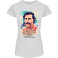 Pablo Escobar Quote Womens Petite Cut T-Shirt White
