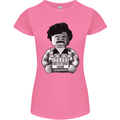 Pablo Escobar Womens Petite Cut T-Shirt Azalea