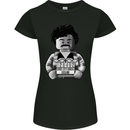 Pablo Escobar Womens Petite Cut T-Shirt Black