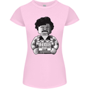 Pablo Escobar Womens Petite Cut T-Shirt Light Pink