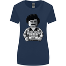 Pablo Escobar Womens Wider Cut T-Shirt Navy Blue