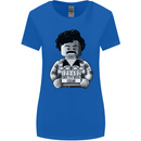 Pablo Escobar Womens Wider Cut T-Shirt Royal Blue