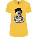 Pablo Escobar Womens Wider Cut T-Shirt Yellow