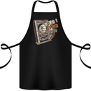 Pachinko Machine Arcade Game Pinball Cotton Apron 100% Organic Black