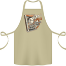 Pachinko Machine Arcade Game Pinball Cotton Apron 100% Organic Khaki