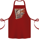 Pachinko Machine Arcade Game Pinball Cotton Apron 100% Organic Maroon