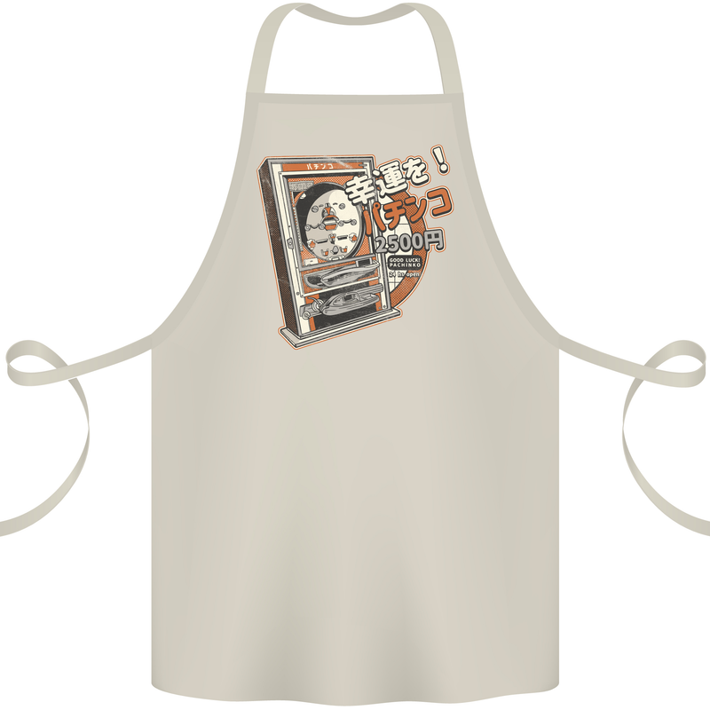 Pachinko Machine Arcade Game Pinball Cotton Apron 100% Organic Natural