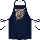 Pachinko Machine Arcade Game Pinball Cotton Apron 100% Organic Navy Blue