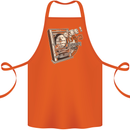 Pachinko Machine Arcade Game Pinball Cotton Apron 100% Organic Orange