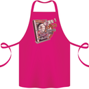 Pachinko Machine Arcade Game Pinball Cotton Apron 100% Organic Pink