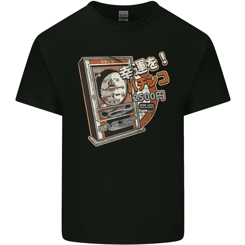 Pachinko Machine Arcade Game Pinball Kids T-Shirt Childrens Black