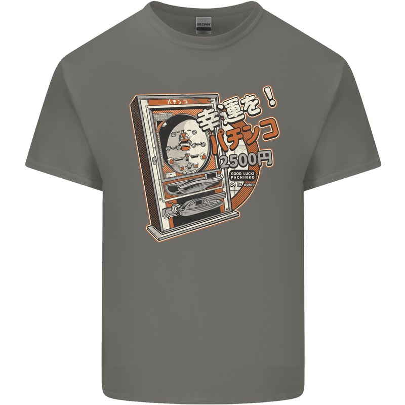 Pachinko Machine Arcade Game Pinball Kids T-Shirt Childrens Charcoal