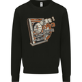 Pachinko Machine Arcade Game Pinball Mens Sweatshirt Jumper Black