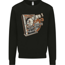 Pachinko Machine Arcade Game Pinball Mens Sweatshirt Jumper Black