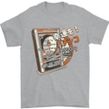 Pachinko Machine Arcade Game Pinball Mens T-Shirt Cotton Gildan Sports Grey