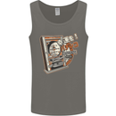 Pachinko Machine Arcade Game Pinball Mens Vest Tank Top Charcoal