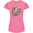 Pachinko Machine Arcade Game Pinball Womens Petite Cut T-Shirt Azalea