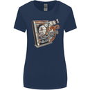 Pachinko Machine Arcade Game Pinball Womens Wider Cut T-Shirt Navy Blue