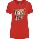 Pachinko Machine Arcade Game Pinball Womens Wider Cut T-Shirt Red