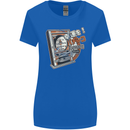 Pachinko Machine Arcade Game Pinball Womens Wider Cut T-Shirt Royal Blue