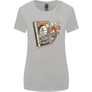 Pachinko Machine Arcade Game Pinball Womens Wider Cut T-Shirt Sports Grey