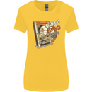 Pachinko Machine Arcade Game Pinball Womens Wider Cut T-Shirt Yellow