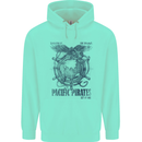 Pacific Pirates Sailing Sailor Boat Childrens Kids Hoodie Peppermint