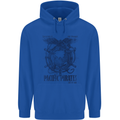 Pacific Pirates Sailing Sailor Boat Childrens Kids Hoodie Royal Blue