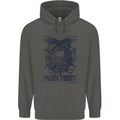 Pacific Pirates Sailing Sailor Boat Childrens Kids Hoodie Storm Grey