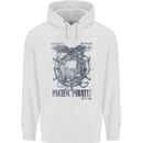 Pacific Pirates Sailing Sailor Boat Childrens Kids Hoodie White