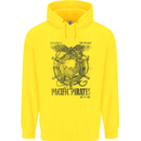 Pacific Pirates Sailing Sailor Boat Childrens Kids Hoodie Yellow