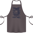 Pacific Pirates Sailing Sailor Boat Cotton Apron 100% Organic Dark Grey