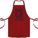 Pacific Pirates Sailing Sailor Boat Cotton Apron 100% Organic Maroon