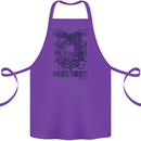 Pacific Pirates Sailing Sailor Boat Cotton Apron 100% Organic Purple