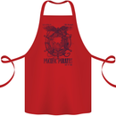 Pacific Pirates Sailing Sailor Boat Cotton Apron 100% Organic Red