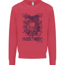 Pacific Pirates Sailing Sailor Boat Kids Sweatshirt Jumper Heliconia