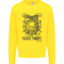 Pacific Pirates Sailing Sailor Boat Kids Sweatshirt Jumper Yellow