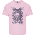 Pacific Pirates Sailing Sailor Boat Kids T-Shirt Childrens Light Pink