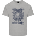 Pacific Pirates Sailing Sailor Boat Kids T-Shirt Childrens Sports Grey