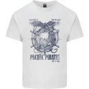 Pacific Pirates Sailing Sailor Boat Kids T-Shirt Childrens White