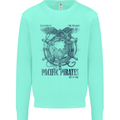 Pacific Pirates Sailing Sailor Boat Mens Sweatshirt Jumper Peppermint