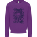 Pacific Pirates Sailing Sailor Boat Mens Sweatshirt Jumper Purple