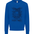 Pacific Pirates Sailing Sailor Boat Mens Sweatshirt Jumper Royal Blue