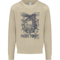 Pacific Pirates Sailing Sailor Boat Mens Sweatshirt Jumper Sand