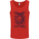 Pacific Pirates Sailing Sailor Boat Mens Vest Tank Top Red