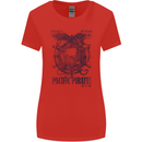 Pacific Pirates Sailing Sailor Boat Womens Wider Cut T-Shirt Red