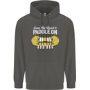 Paddle On Funny White Water Rafting Dinghy Childrens Kids Hoodie Storm Grey