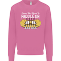 Paddle On Funny White Water Rafting Dinghy Mens Sweatshirt Jumper Azalea